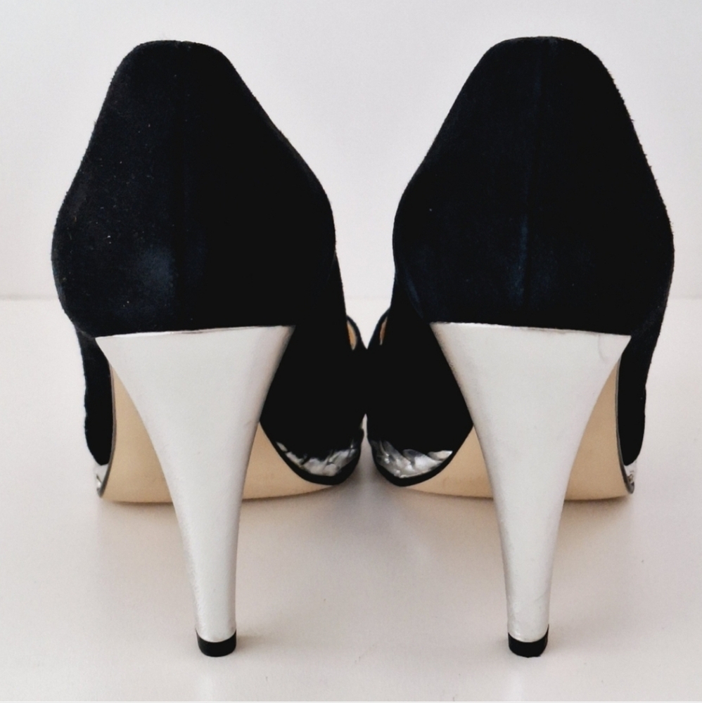Michael Kors black suede heels - Picture 6 of 9